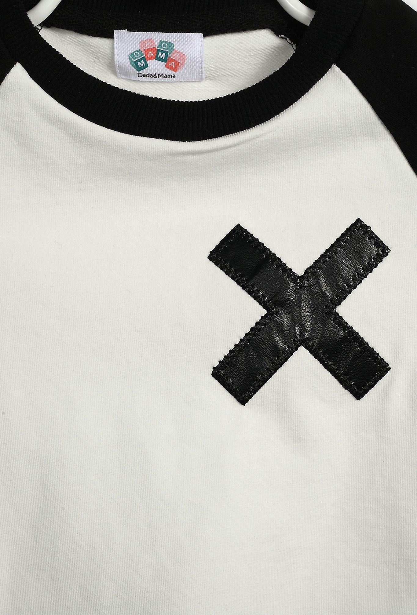 X black and white shirt