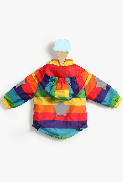 Rainbow Colored Baby Boy Coat