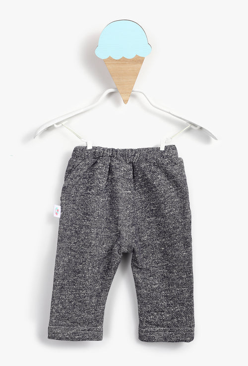 Grey Baby Boy Tailored Sweat Pants