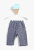 Blue Baby Boy Tailored Sweat  Pants 