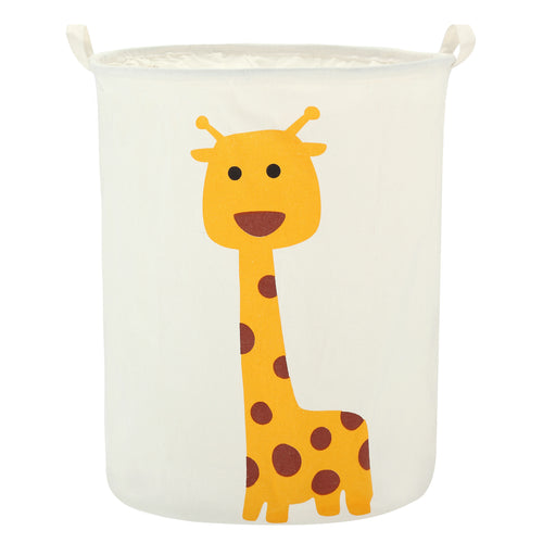 Printed Giraff Baby Laundry Basket