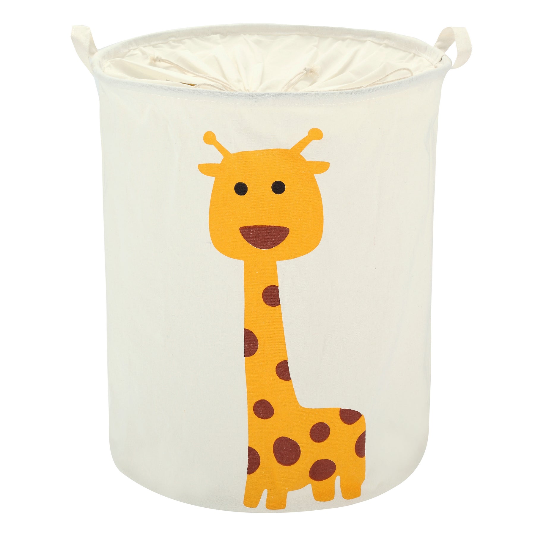 Baby Laundry Basket With Printed Giraff