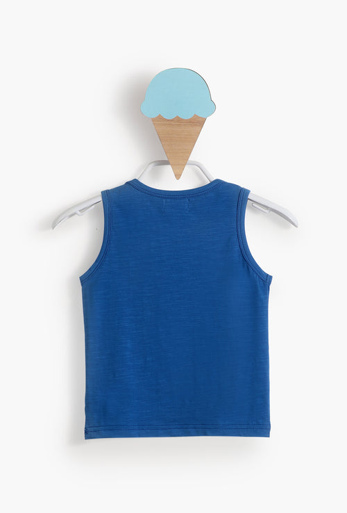 Baby Boy Blue Little Picasso Top 