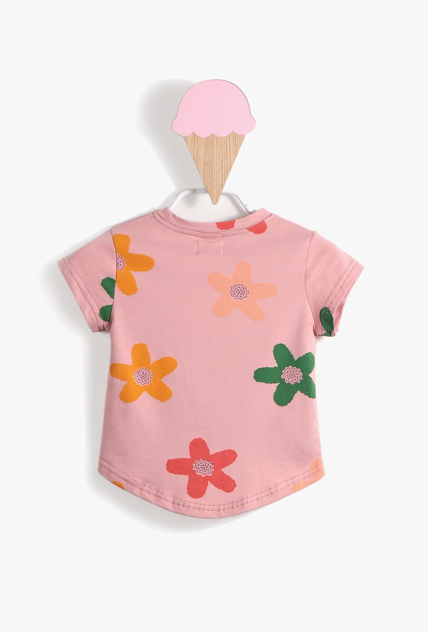 Baby Girl Pink Floral Tshirt 