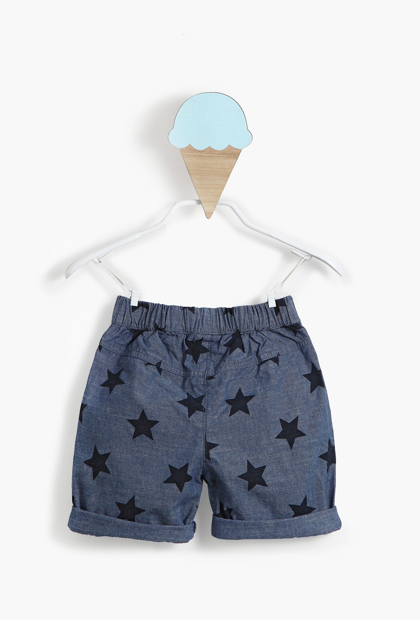 Baby Boy Stars Printed Shorts