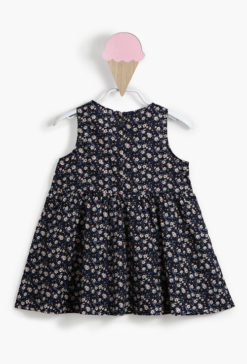 Sleeveless Baby Girl Floral Dress